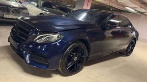 MERCEDES E-KLASSE; 2.0 АT; 2019; Синий