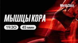 МЫШЦЫ КОРА с Андреем Кухаренко | 17 марта 2026 | Онлайн-тренировки World Class