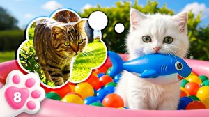 Кто отобрал игрушку у Кефира? Не дадим обижать маленьких!