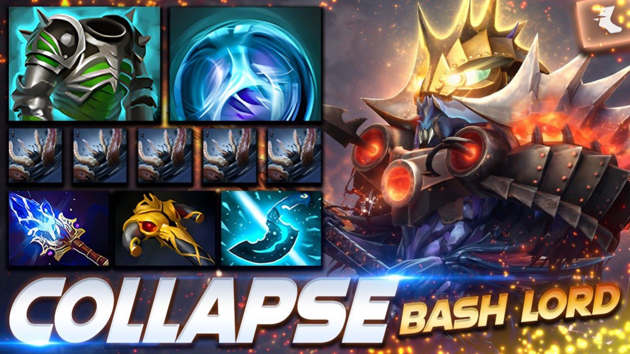 Collapse Slardar — профессиональный геймплей в Dota 2 [Смотри и учись]