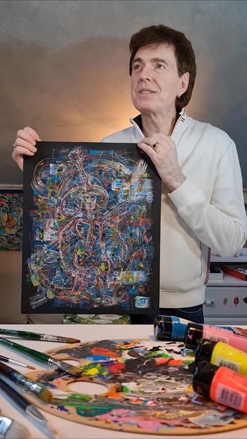 Трубадур идущий сквозь дождь [Арт-галерея] - Геннадий Ветров