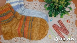 Итоги в СП "Свяжем носочки для Мамы и Дочки. Сезон 3" с Еленой Велиной/Две пары носочков