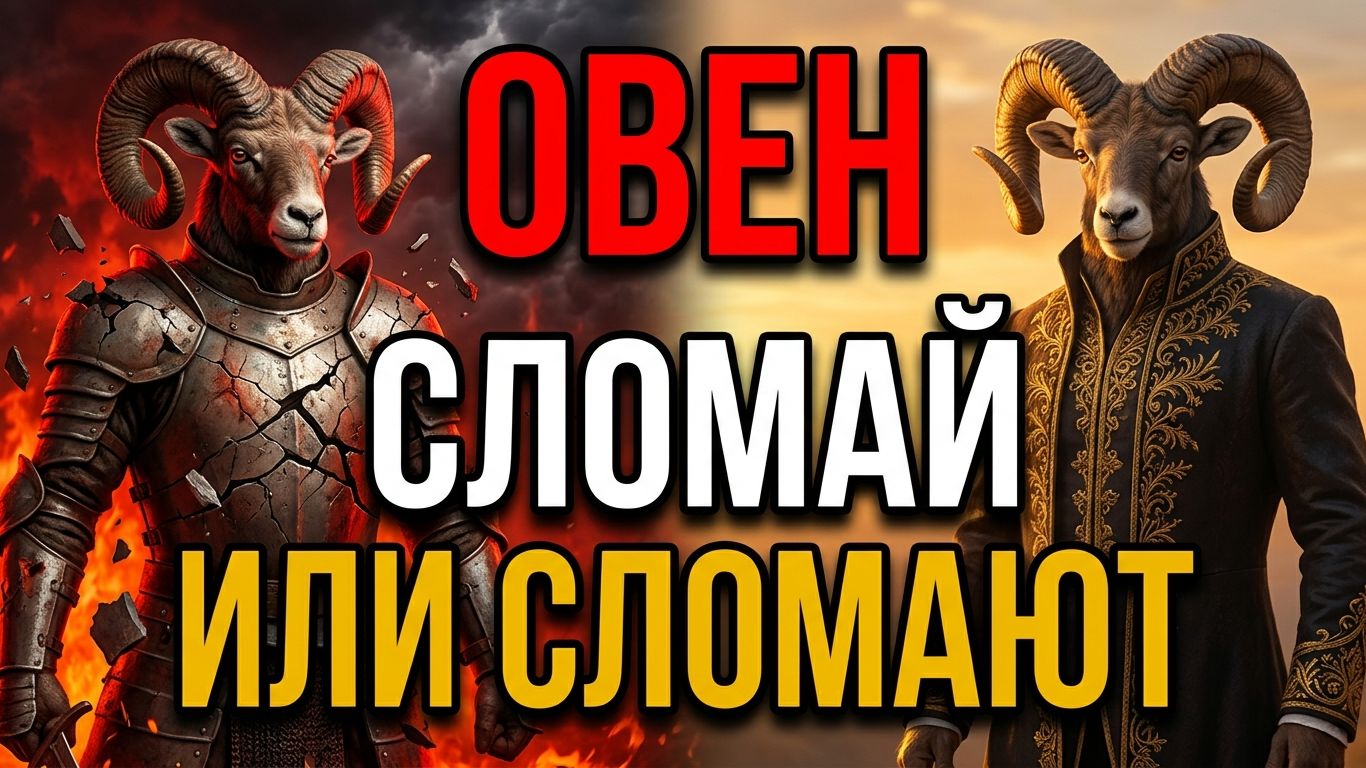 ГЛАВНАЯ МИССИЯ ОВНА НА 2026 ГОД: СЛОМАТЬ ЭГО — ИЛИ ОНО СЛОМАЕТ ВАС