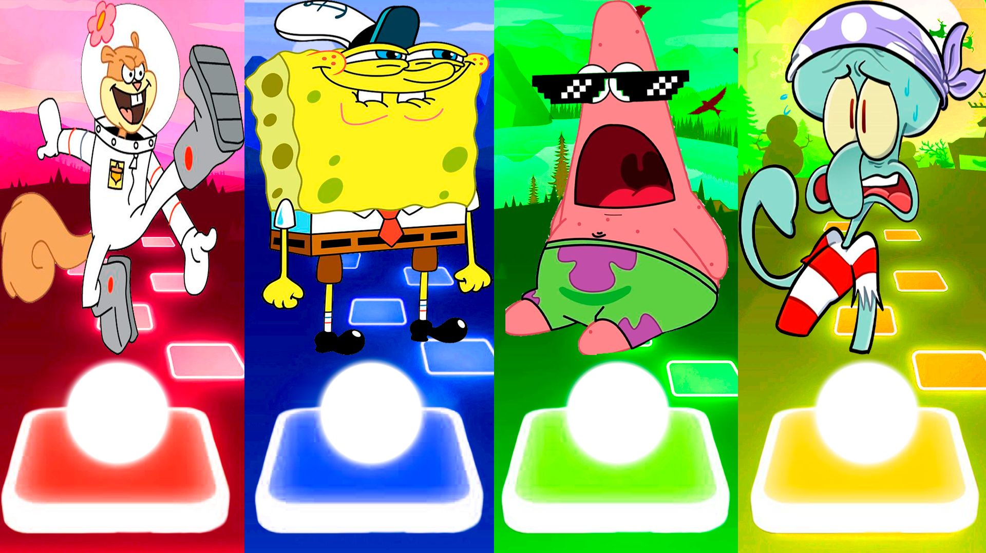 Coffin Dance Губка Боб Tiles Hop №34 - Мультик про Губку Боба МУЛЬТФИЛЬМЫ Спанч Боб