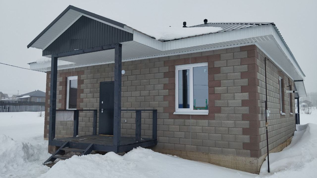 Иглино дом в чистовой отделке