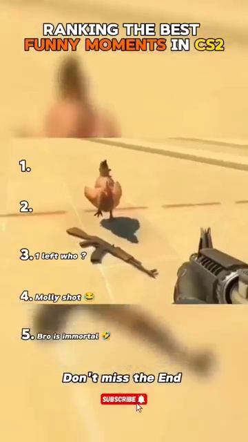 Top 5 best funny Moments in CS2