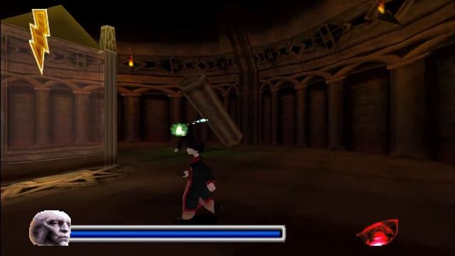 Гарри Поттер и Философский Камень #15 Финал (Волан-де-Морт) PS1 Прохождение Без Комментариев