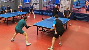 отбор Чирков/Стрижанов (1297) - Котин/Коровицын (525) 15.03 Парный турнир настольный теннис