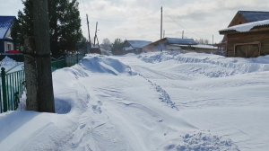 Сибирская" весна", метет метель и мороз 30 гр.