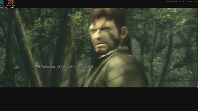 [PS2] Metal Gear Solid 3: Snake Eater (2004) [PCSX2] PAL