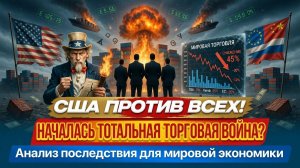 США ПРОТИВ ВСЕХ! Началась тотальная торговая война?