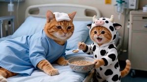 Когда рыжий котенок узнал, что Мама Кошка больна, а денег нет...