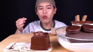 Chocolate Tiramisu Choco Ring Chocolate Pudding MuKBang