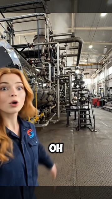 SMM на котельном заводе. День 4: Марина впервые увидела паровые котлы.