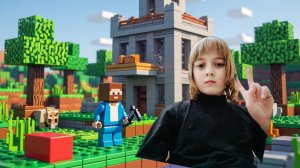 Майнкрафт с Барсом часть 1