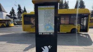 Интерактивный экран ITLINE на пл. Богоявления в Ярославле
