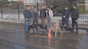 В Серпухове глава Городского округа Алексей Шимко проверил проблемные адреса