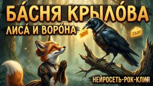 Лиса,ворона и сыр (басня Крылова)