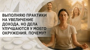 Выполняю практики на увеличение дохода, но дела улучшаются у моего окружения. Почему