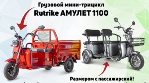 Грузовой электротрицикл Rutrike Амулет 1100 72V1000W
