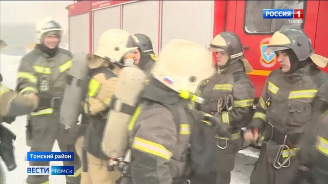 В окрестностях деревни Березкино прошли учения по тушению ландшафтного (природного) пожара