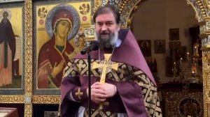 Мне запала в душу эта проповедь Отец Андрей Ткачёв