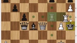 Белые ставят великолепный мат, не каждый увидит