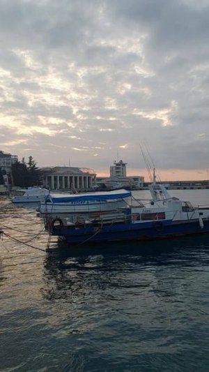 Ялта.Утро.Море.