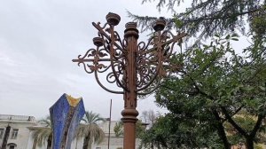 73) На зиму в Абхазию-4. Заброшки-Разрушки, часть 2. Сквер возле кинотеатра