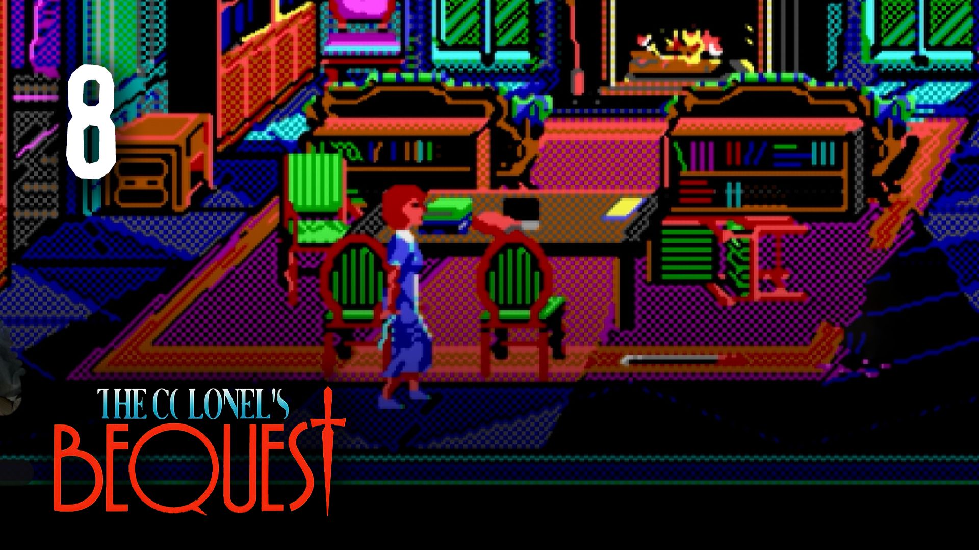 В библиотеке кавардак - The Colonel's Bequest - 8