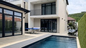 №250 Сдаётся посуточно 3-этажный коттедж - бассейн, мангал, хаммам - Голубая бухта Геленджик