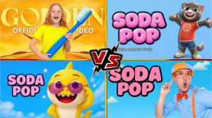 Битва детских звезд Настя, Говорящий Том, Бэби Шарк и Блиппи!