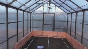 Теплица УРАЛЬСКАЯ ЛЕГЕНДА. Часть 4. Укладка нагревательной ленты. 2021 год.