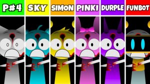 INCREDIBOX SPRUNKI: ФАЗА 4 НО SKY 🌌 SIMON 👨🎤 PINKI 💖 DURPLE 💜 FUNBOT 🤖!