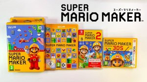 Моя коллекция Super Mario Maker (Wii U, 3DS и Switch)
