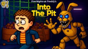 ЖУТКИЙ КРОЛИК ИЗ ПРОШЛОГО УСТРОИЛ УЖАСЫ В ПИЦЦЕРИИ в игре FNAF Into The Pit #1