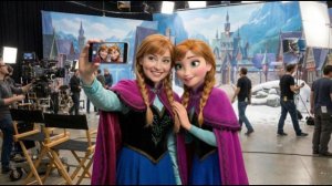 МУЛЬТИК ХОЛОДНОЕ СЕРДЦЕ В РЕАЛЬНОСТИ ❄️  МУЛЬТФИЛЬМ СТАЛ РЕАЛЬНЫМ ВСТРЕЧА С ЛЮДЬМИ  — РЕАКЦИЯ