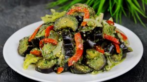 Таких вкусных баклажанов я еще не ел! Рецепт на миллион! Баклажаны с перцем