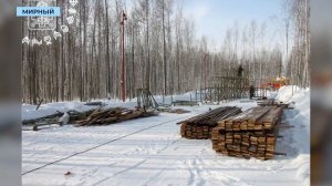 Скейтпарк и всесезонную горку в горпарке Мирного откроют в апреле