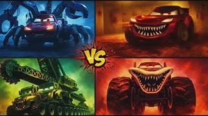 МОЛНИЯ МАКВИН МОНСТР ТРАК ПРОТИВ ШКОЛЬНОГО АВТОБУСА 🚗🚌 ВЕСЕЛОЕ ПРИКЛЮЧЕНИЕ ТАЧКИ