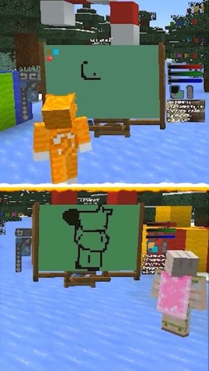 ✏ Битва РИСУНКОВ | CLEX #shorts