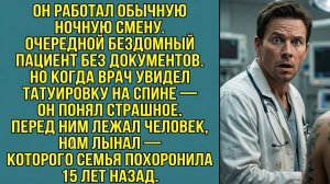 «В больницу привезли бездомного, врач увидел татуировку и побледнел» Слушать житейские истории
