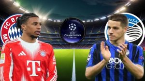 ФУТБОЛ ЛИГА ЧЕМПИОНОВ 1/8 ФИНАЛА.  БАВАРИЯ - АТАЛАНТА.  ТЕКСТОВАЯ ОНЛАЙН ТРАНСЛЯЦИЯ