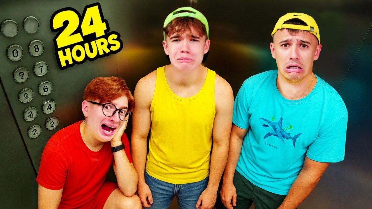 24 ЧАСА В ЛИФТЕ
