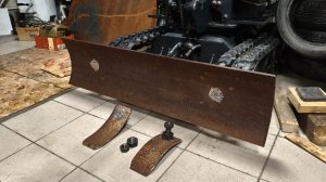 Мини экскаватор Rippa R-319 модернизация отвала.