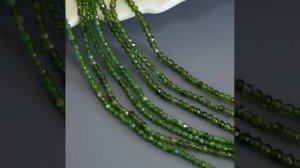 Хромдиопсид шары 2,5 мм огранка