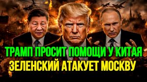 ЗЕЛЕНСКИЙ АТАКУЕТ МОСКВУ. ТРАМП ПРОСИТ ПОМОЩИ У КИТАЯ / ТАМИР ШЕЙХ новости сводки
