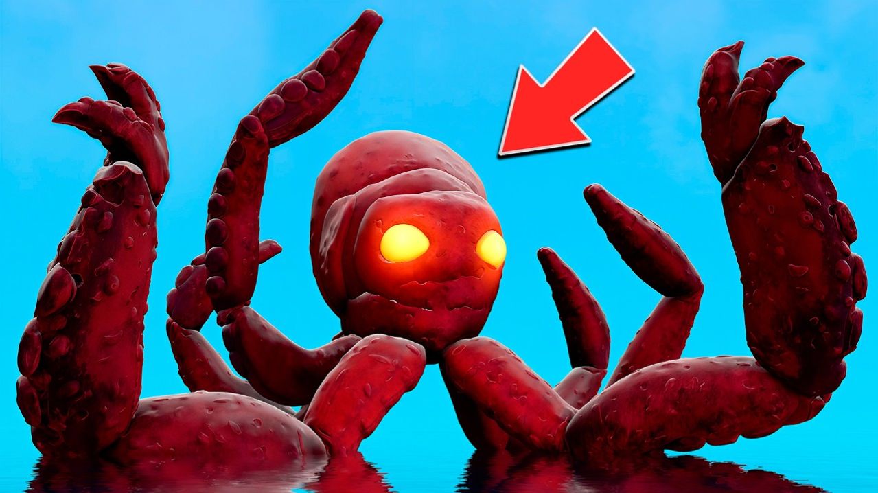 Кракен - Новое Морское Чудовище Из Роблокс В Гаррис Моде