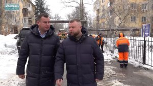 Глава Канавинского района в ходе объезда проверил работу дорожных и коммунальных служб