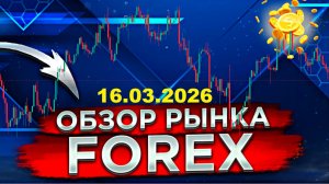 Обзор рынка Forex на 16.03.2026г.